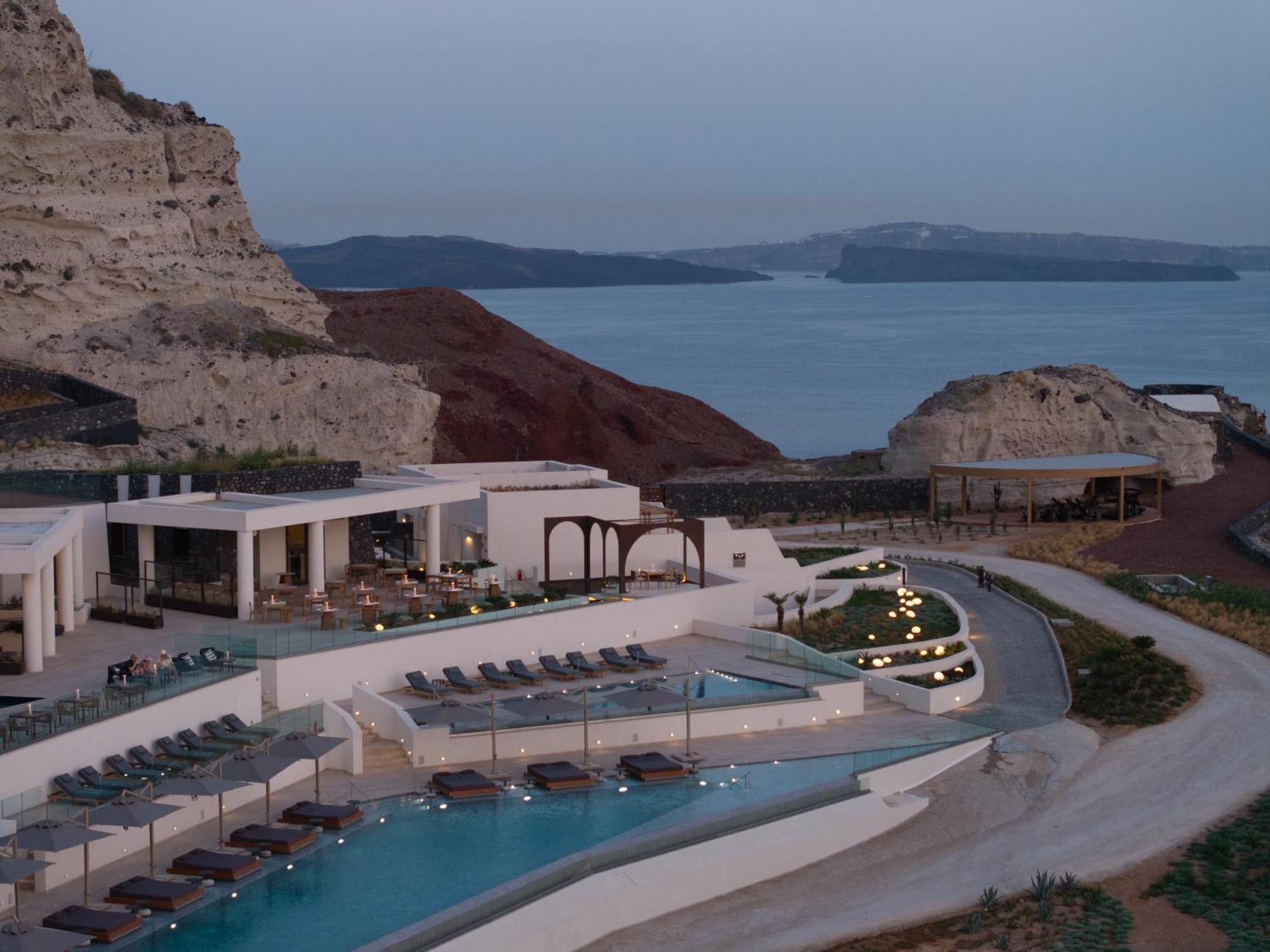 Santo Mine Oia Suites エクステリア 写真